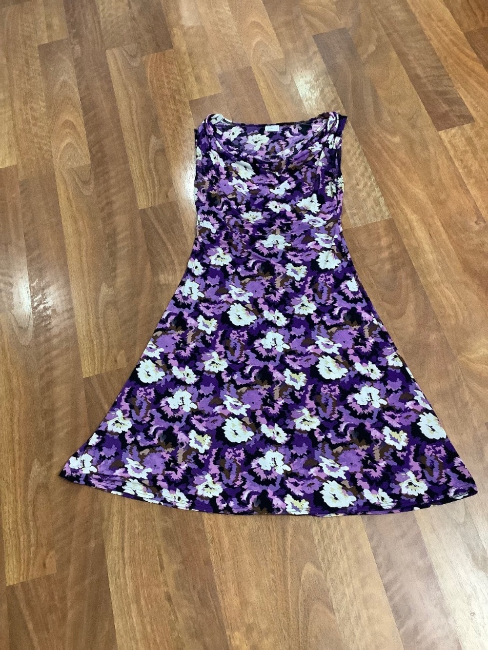 Gilmour Lilac floral Dress MEDIUM 36/37 bust